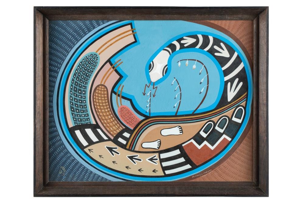 Dawakema comparable auction result: milland lomakema b 1941 hopi snake