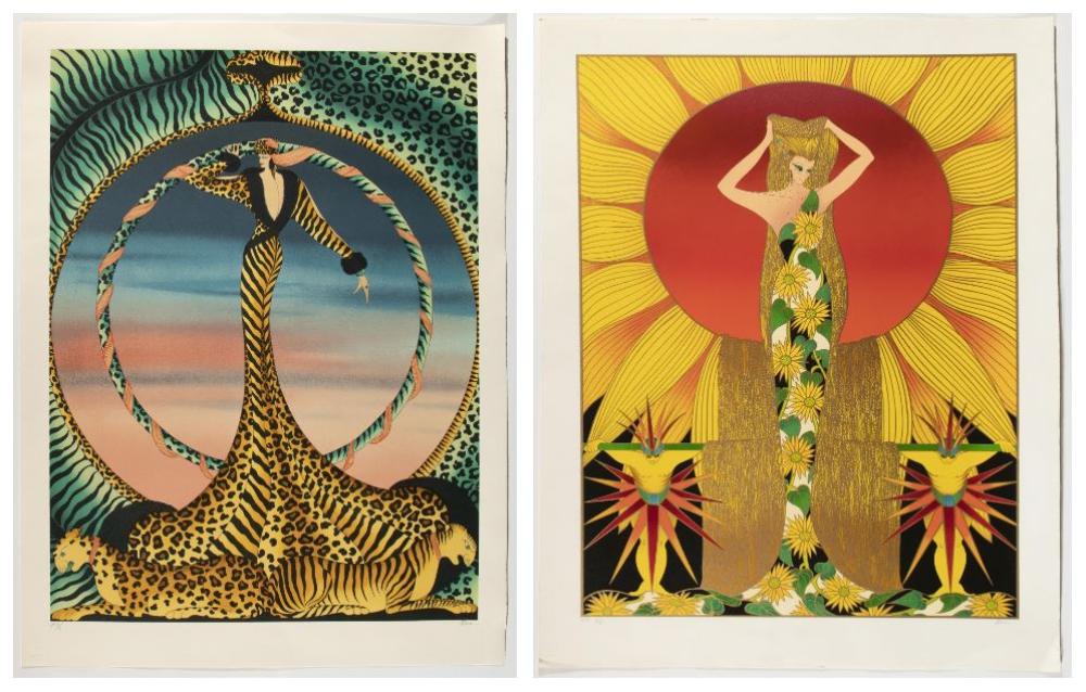 Jean-Francois Ibos comparable auction result: jean francois ibos two prints