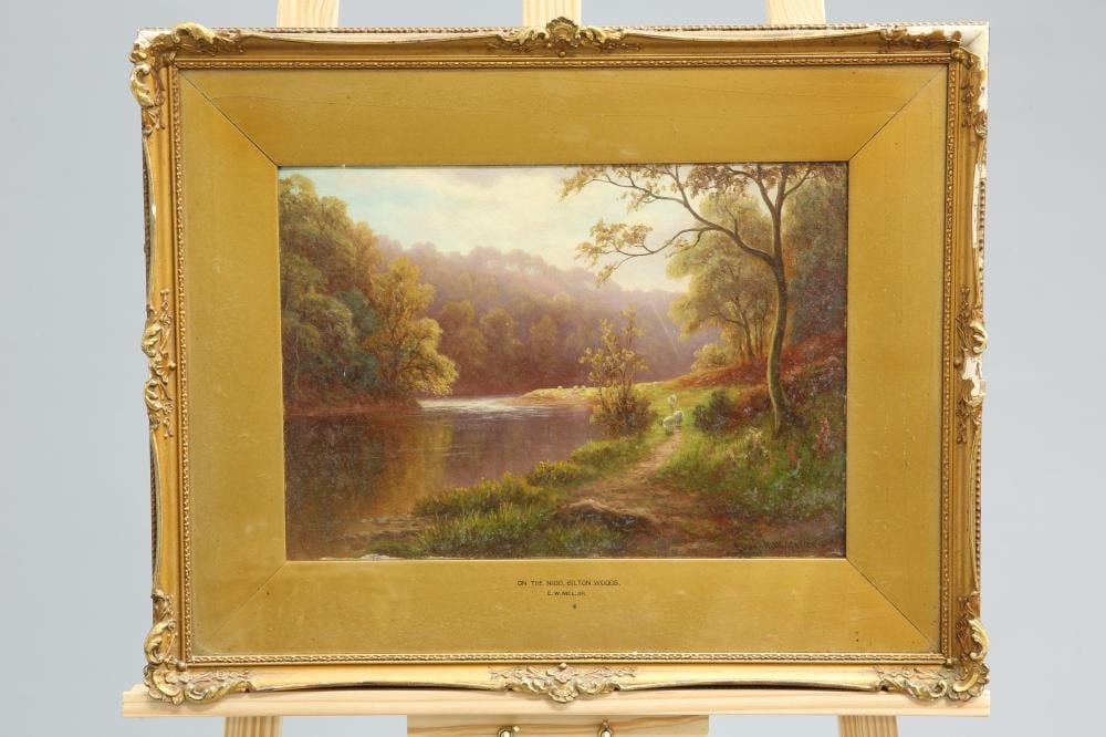 Everett Watson Mellor comparable auction result: everett watson mellor british 1878 1965 on the nidd bilton woods and