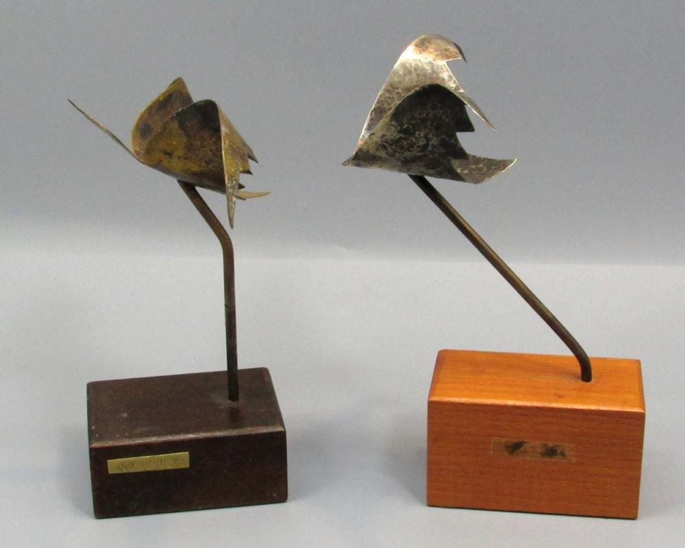 Malka Vaginsky comparable auction result: malka vaginsky bezalel artist two birds