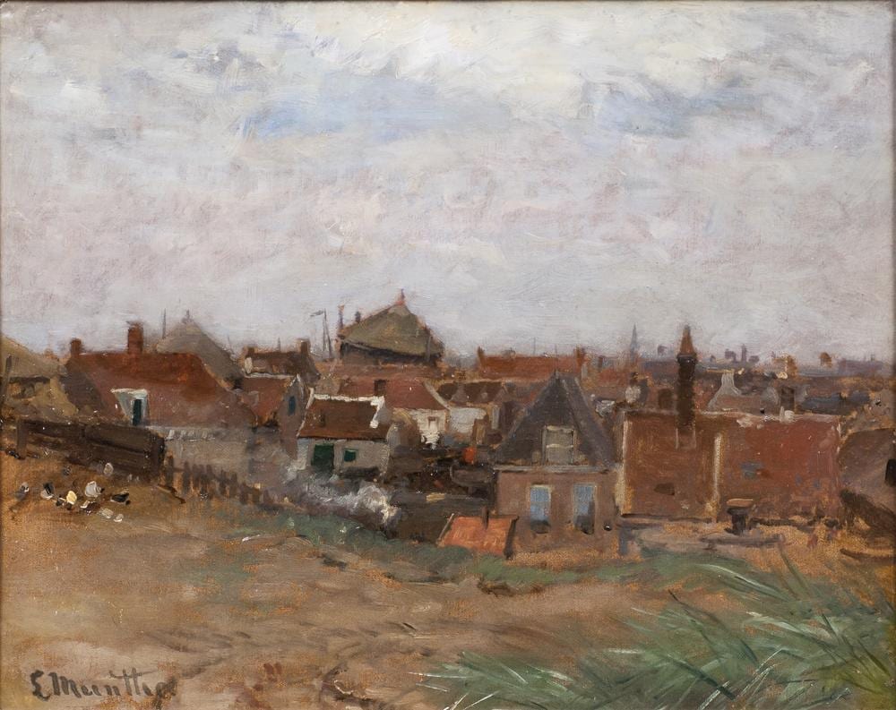 Ludwig Munthe comparable auction result: ludwig munthe sundal 1841 d sseldorf 1896 village in the dunes