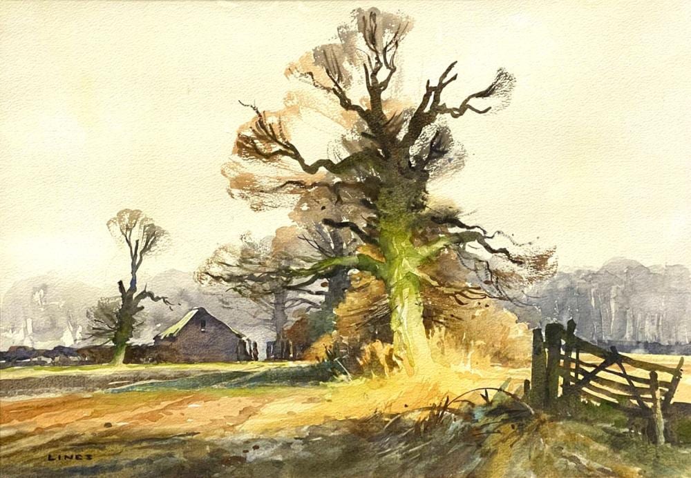 John Lines comparable auction result: john lines autumn gold
