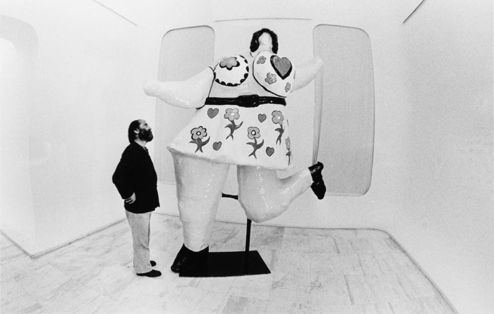 Enrico Cattaneo comparable auction result: enrico cattaneo 1933 2019 c sar e la nana di niki galleria iolas milano 1970