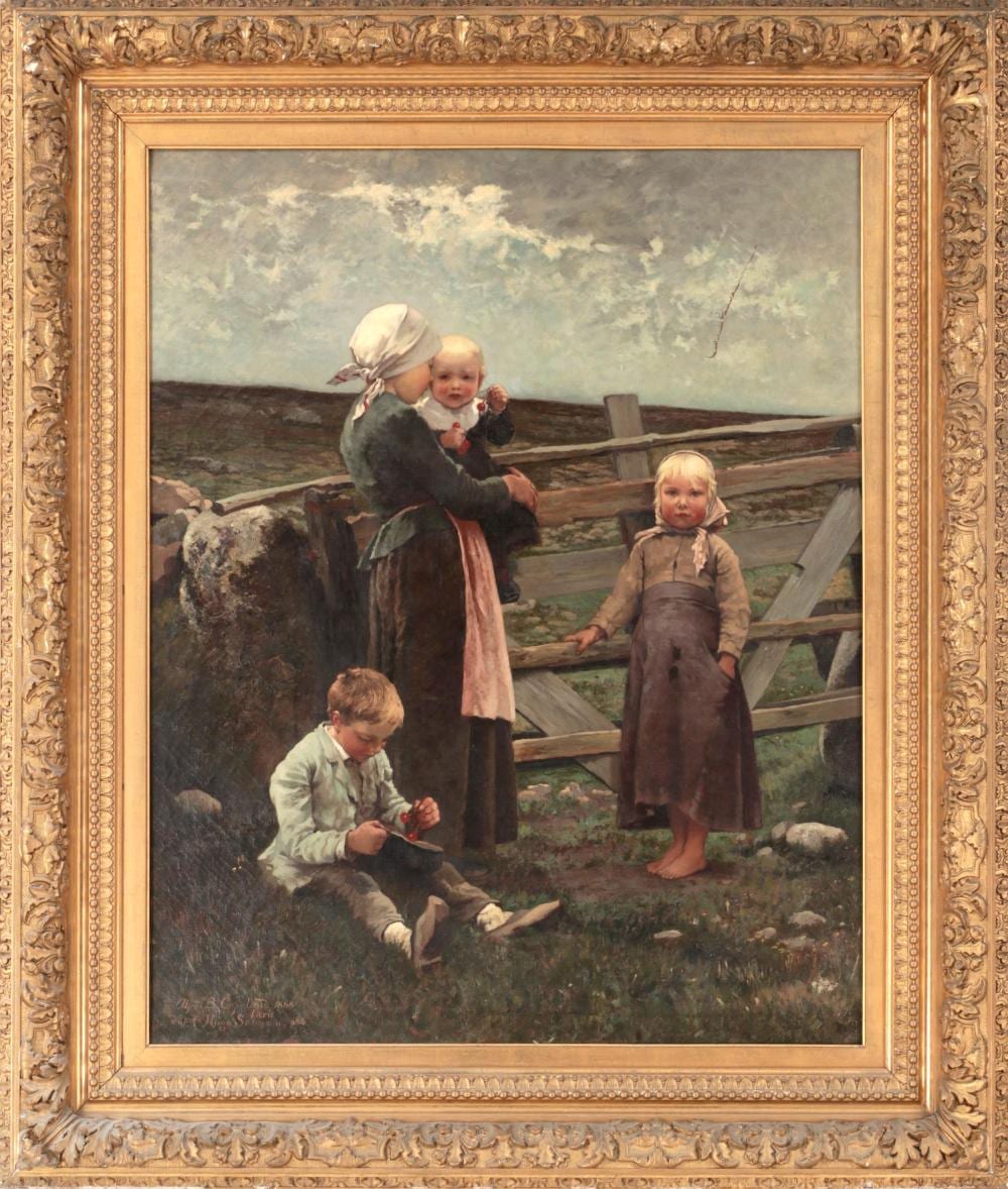 Alfred Bryant Copeland comparable auction result: alfred bryant copeland american 1840 1909