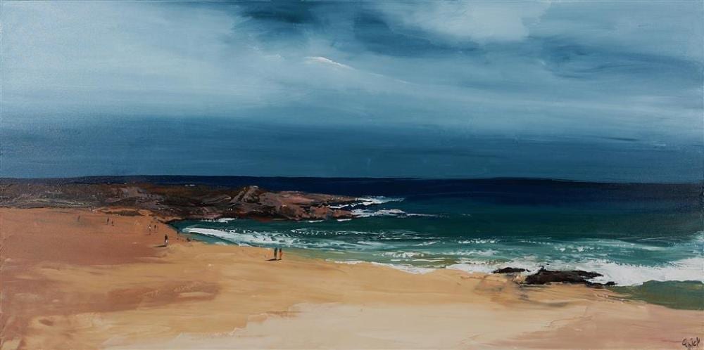 Cheryl Cusick comparable auction result: cheryl cusick rocky point 91 x 182 5 cm