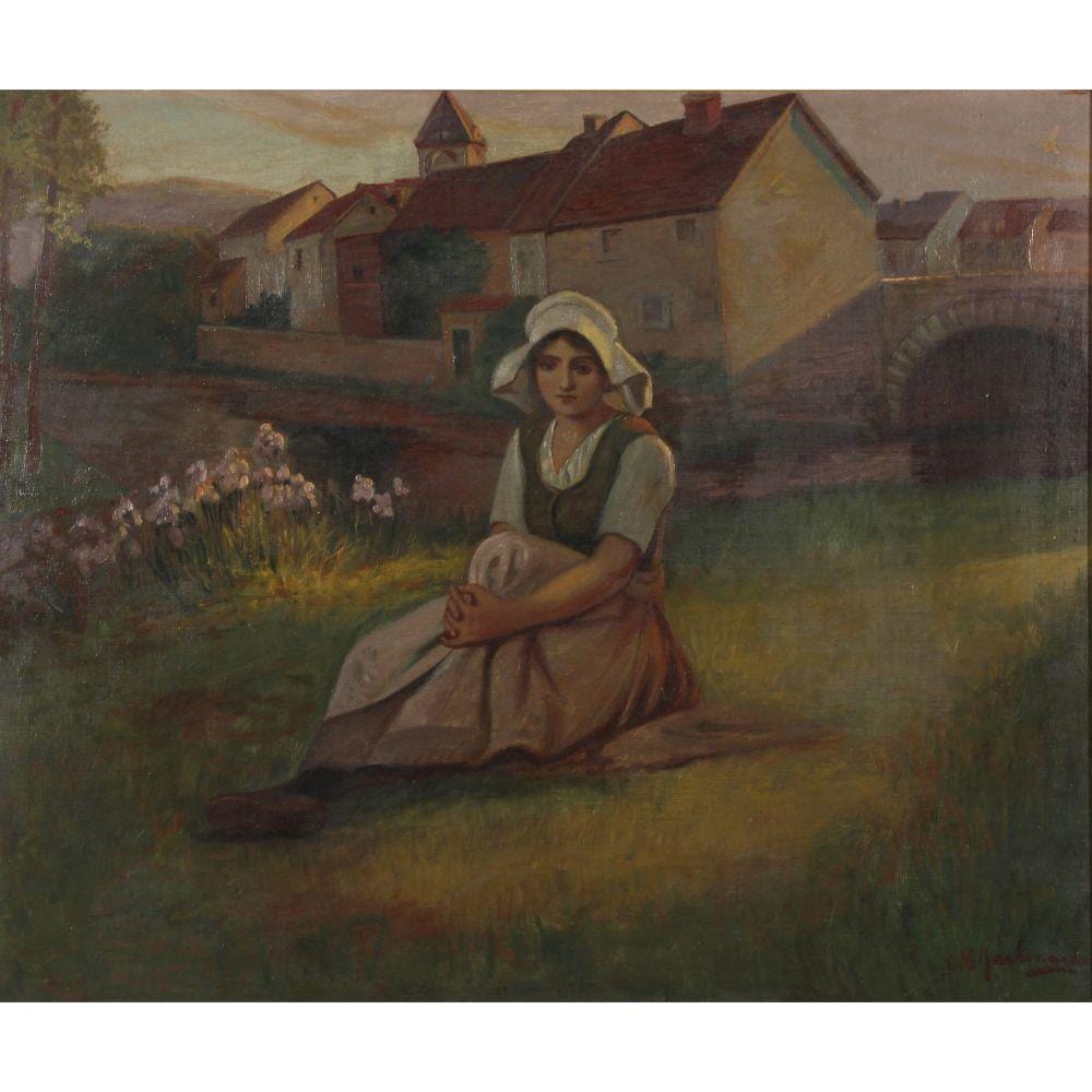 Joseph M. Kavanagh comparable auction result: joseph malachy kavanagh irish 1856 1918