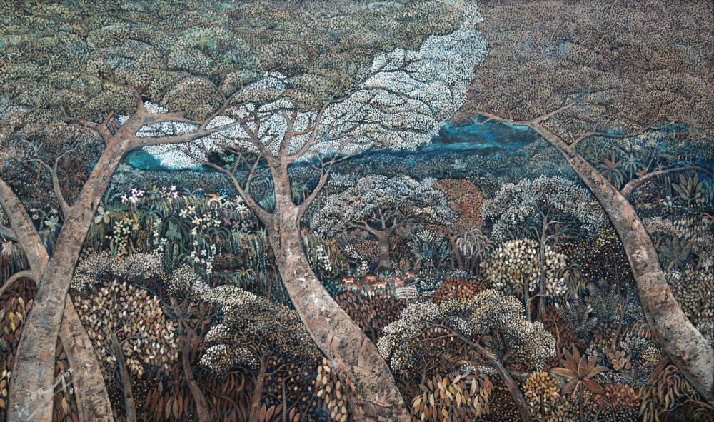 HAJI WIDAYAT | Hutan ( Jungle ) - keasrian alam comparable sale
