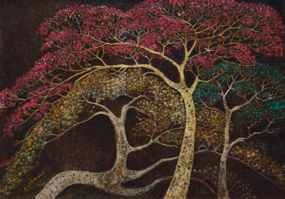 HAJI WIDAYAT | Flamboyan ( Frangipani Flower ) comparable sale