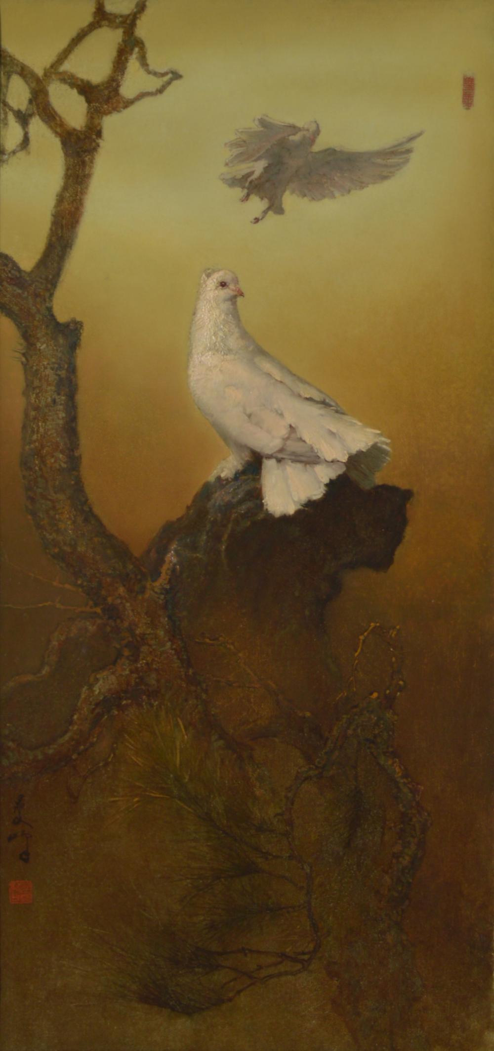 Lee Man Fong | Doves comparable sale