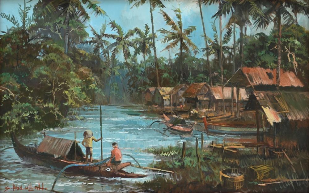 Sudjono Abdullah | The Edge of River comparable sale
