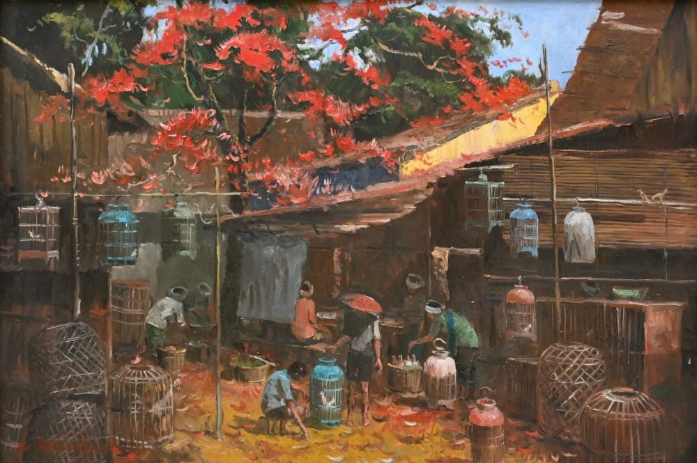 Sudjono Abdullah | Bird Market comparable sale