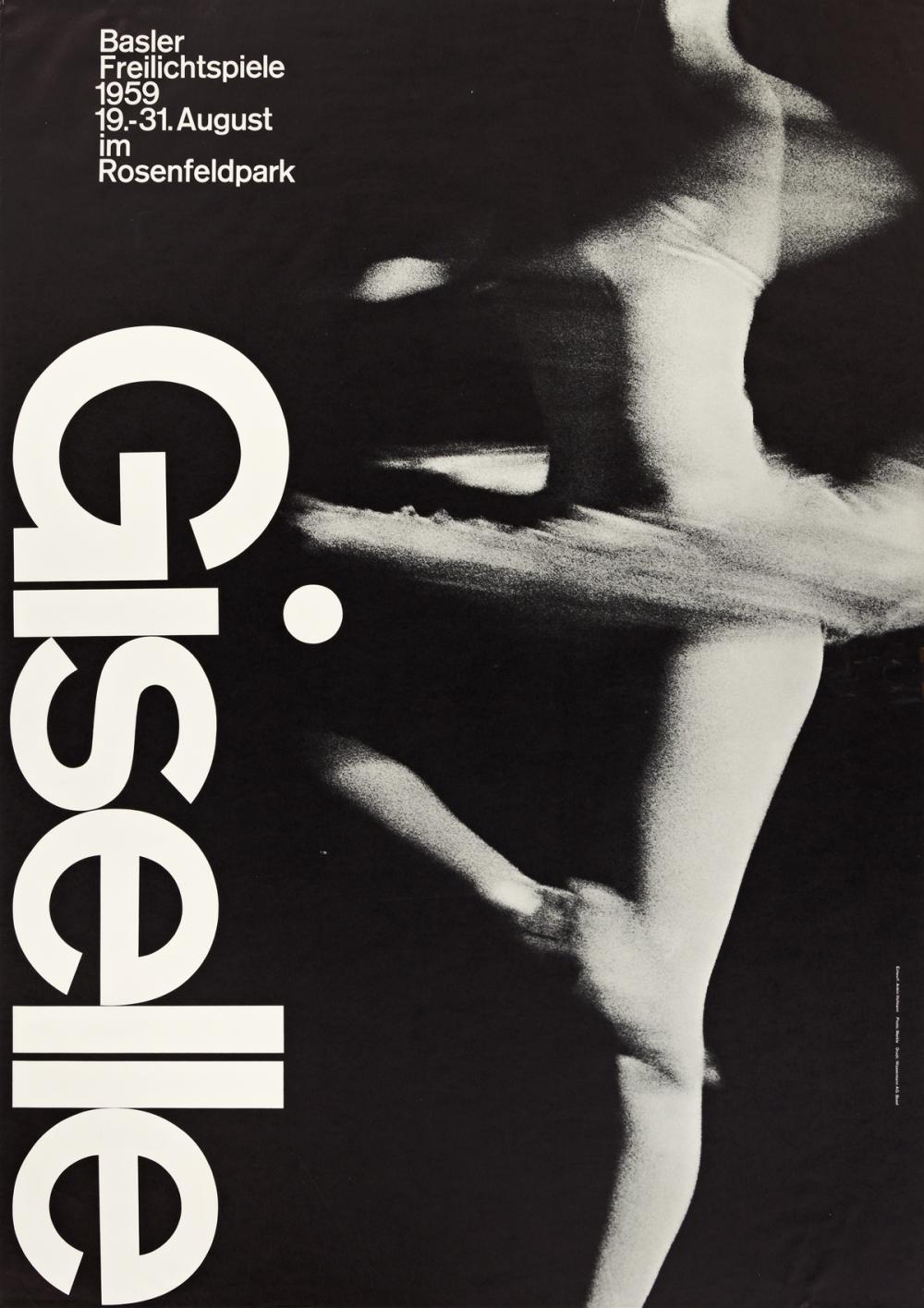 Armin Hofmann comparable auction result: armin hofmann 1920 2020 giselle 1959 50 x35 inches 127 x90 cm wassermann basel