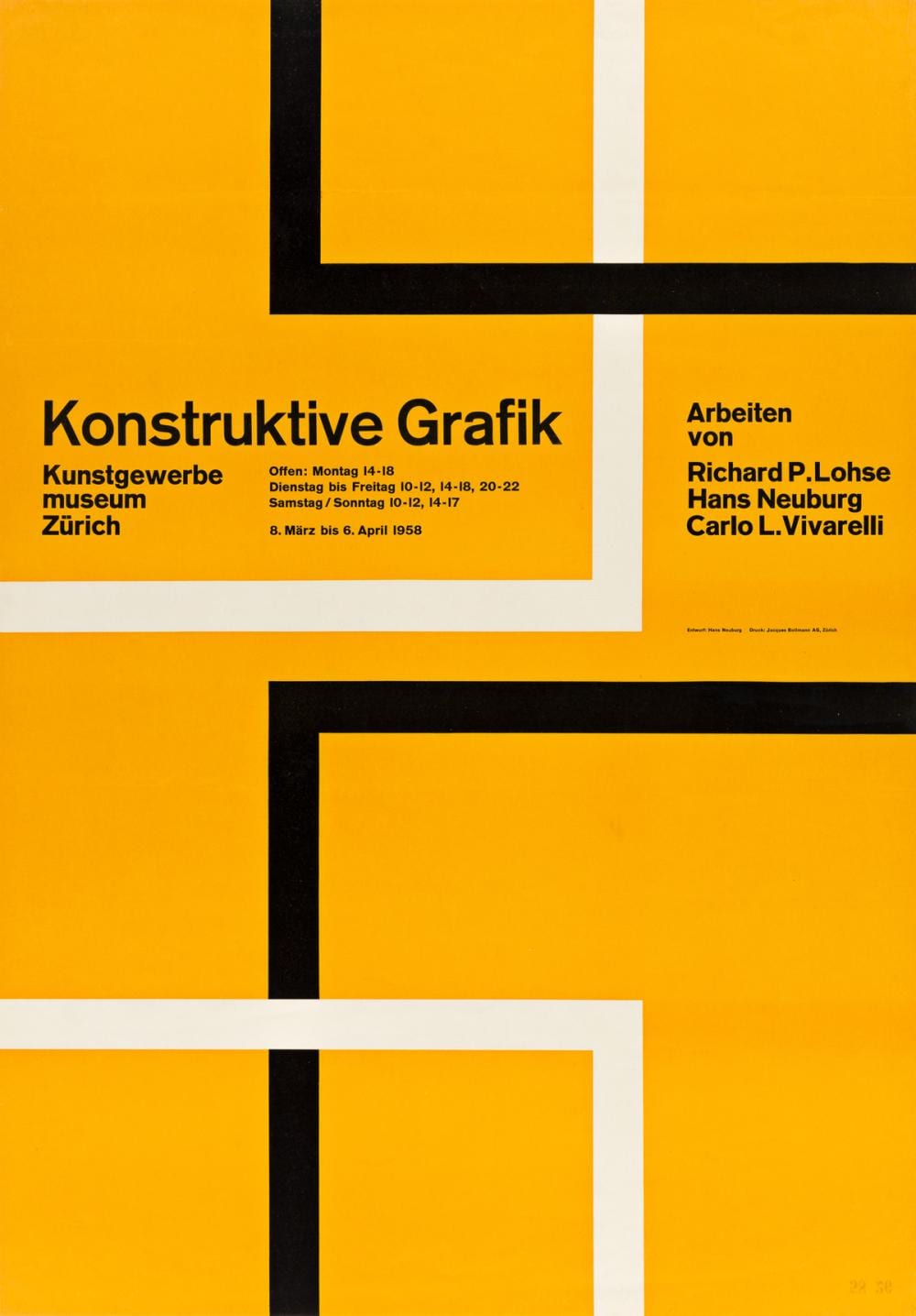 Hans Neuburg comparable auction result: hans neuburg 1904 1983 konstruktive grafik 1958 27x39 inches 68 x99 cm jacques bollmann zurich