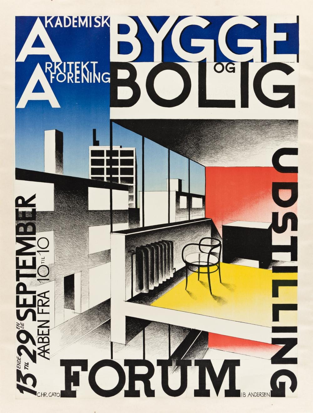 ib andersen 1907 1969 bygge og bolig 1929 33x24 inches 83 x62 cm chr cato copenhagen · Swann Auction Galleries · 2021-05-13 Ib (1907) Andersen comparable auction result: ib andersen 1907 1969 bygge og bolig 1929 33x24 inches 83 x62 cm chr cato copenhagen