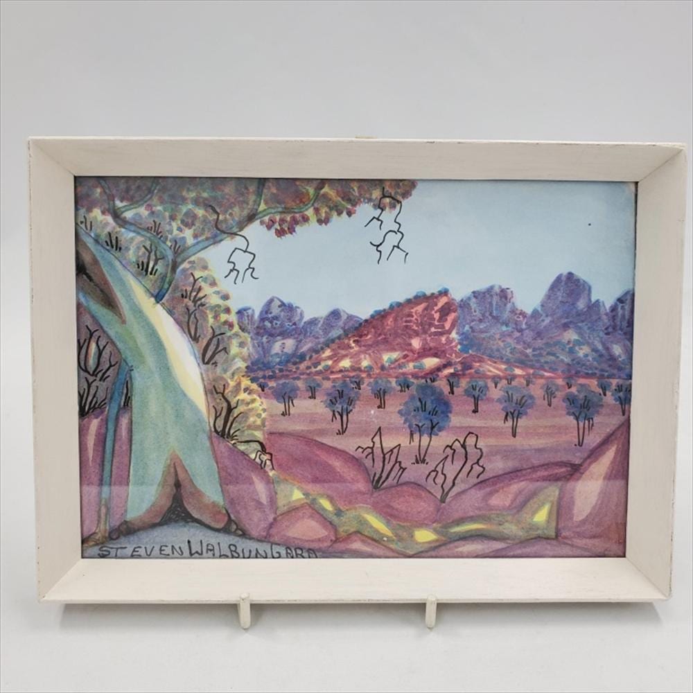 steven walbungara aboriginal working 1980 s · Kerleys Auctions · 2021-04-24 Stephen Walbungara comparable auction result: steven walbungara aboriginal working 1980 s