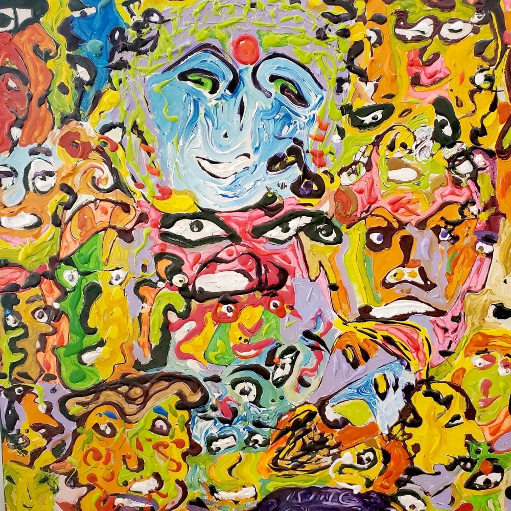 robert king crawford 1927 2018 mesmeratic · Kerleys Auctions · 2021-04-24 Robert King Crawford comparable auction result: robert king crawford 1927 2018 mesmeratic