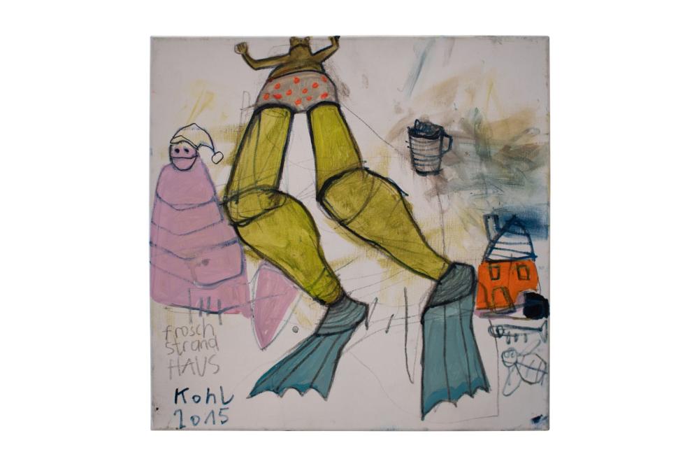 Peter Kohl comparable auction result: peter kohl 1971 frog beach house 2015 peter kohl 1971 frosch strandhaus 2015