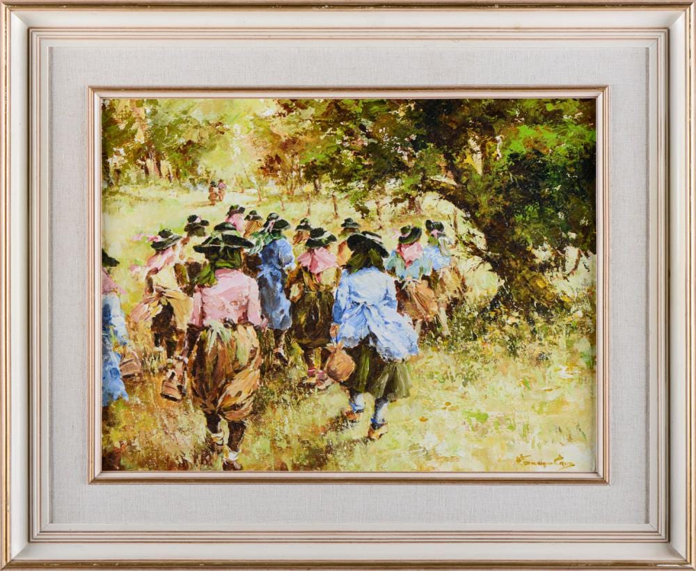 Edmundo Cruz comparable auction result: edmundo cruz leo sobre tela 50 x 67 cm