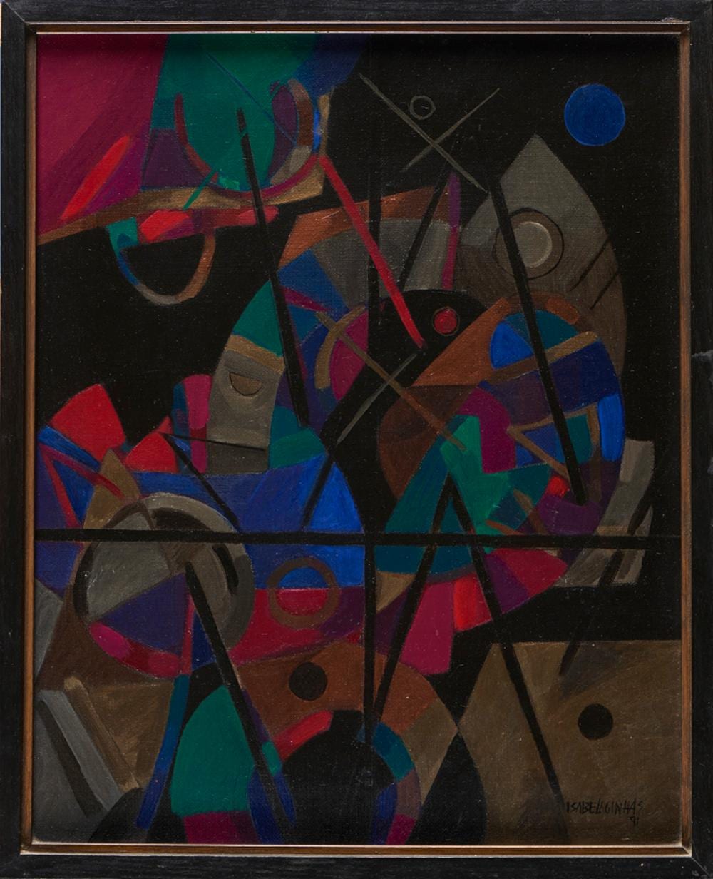 Isabel Laginhas comparable auction result: isabel laginhas t cnica mista s papel 50x40 cm
