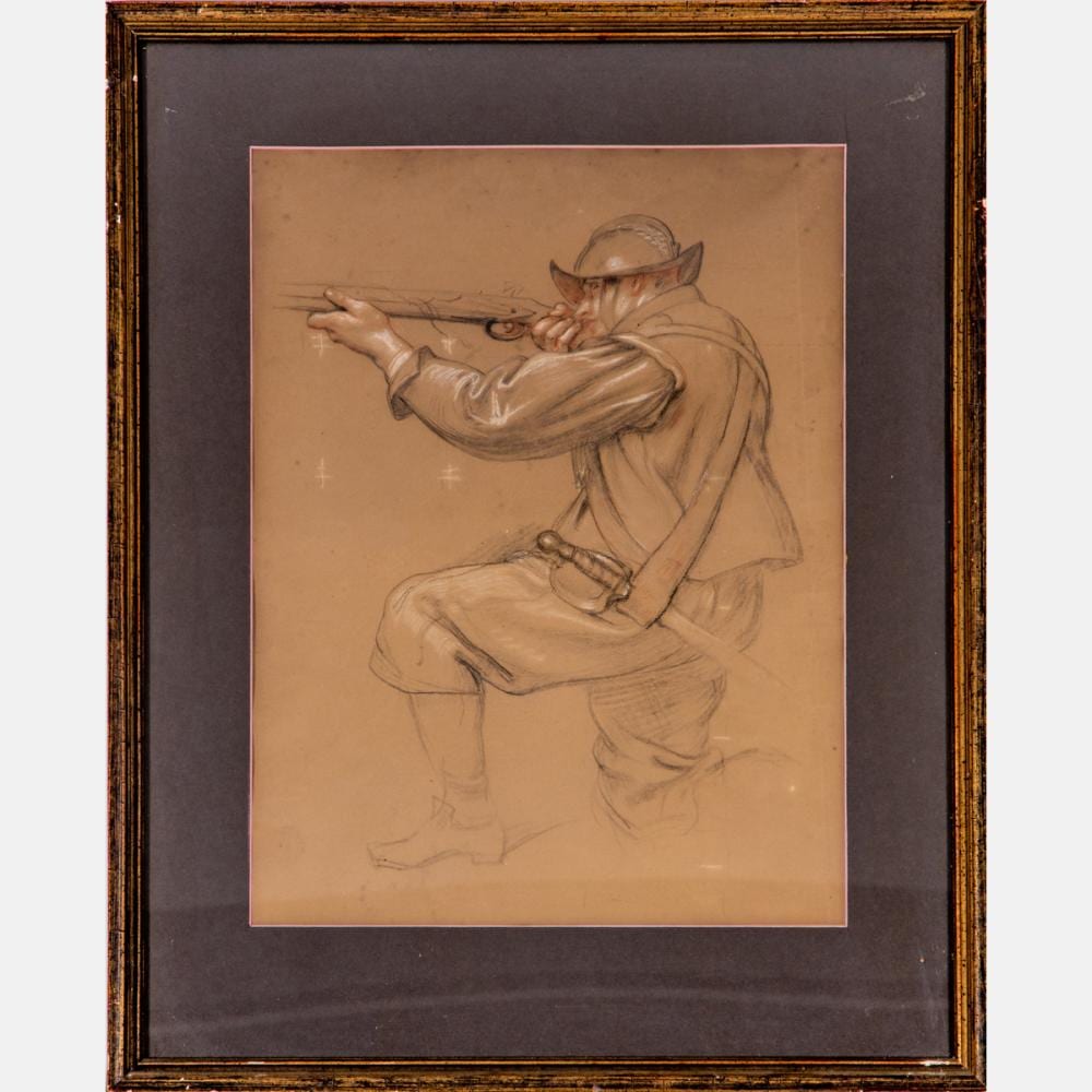 james dromgole linton 1840 1916 basing house fresco pencil pastel and charcoal on paper · Gray's Auctioneers · 2021-05-12 James Dromgole Linton comparable auction result: james dromgole linton 1840 1916 basing house fresco pencil pastel and charcoal on paper