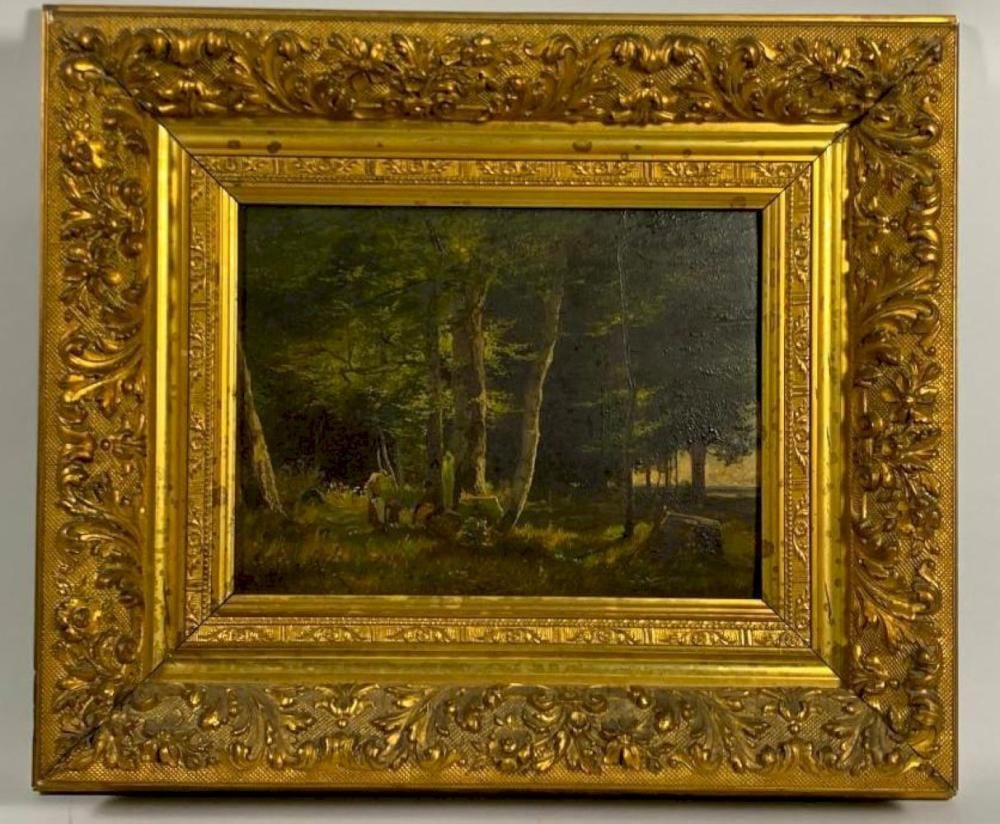 August Fink Landscape sold by Paul McInnis, LLC, lot 38 — auction record photograph