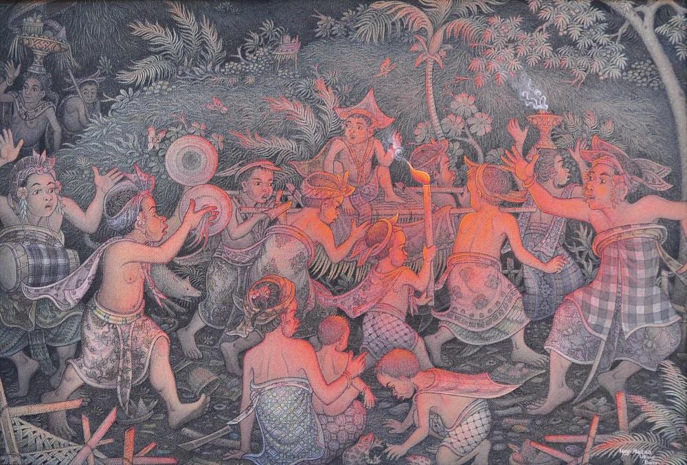 Ngerupuk Day (A day Before Nyepi) comparable sale