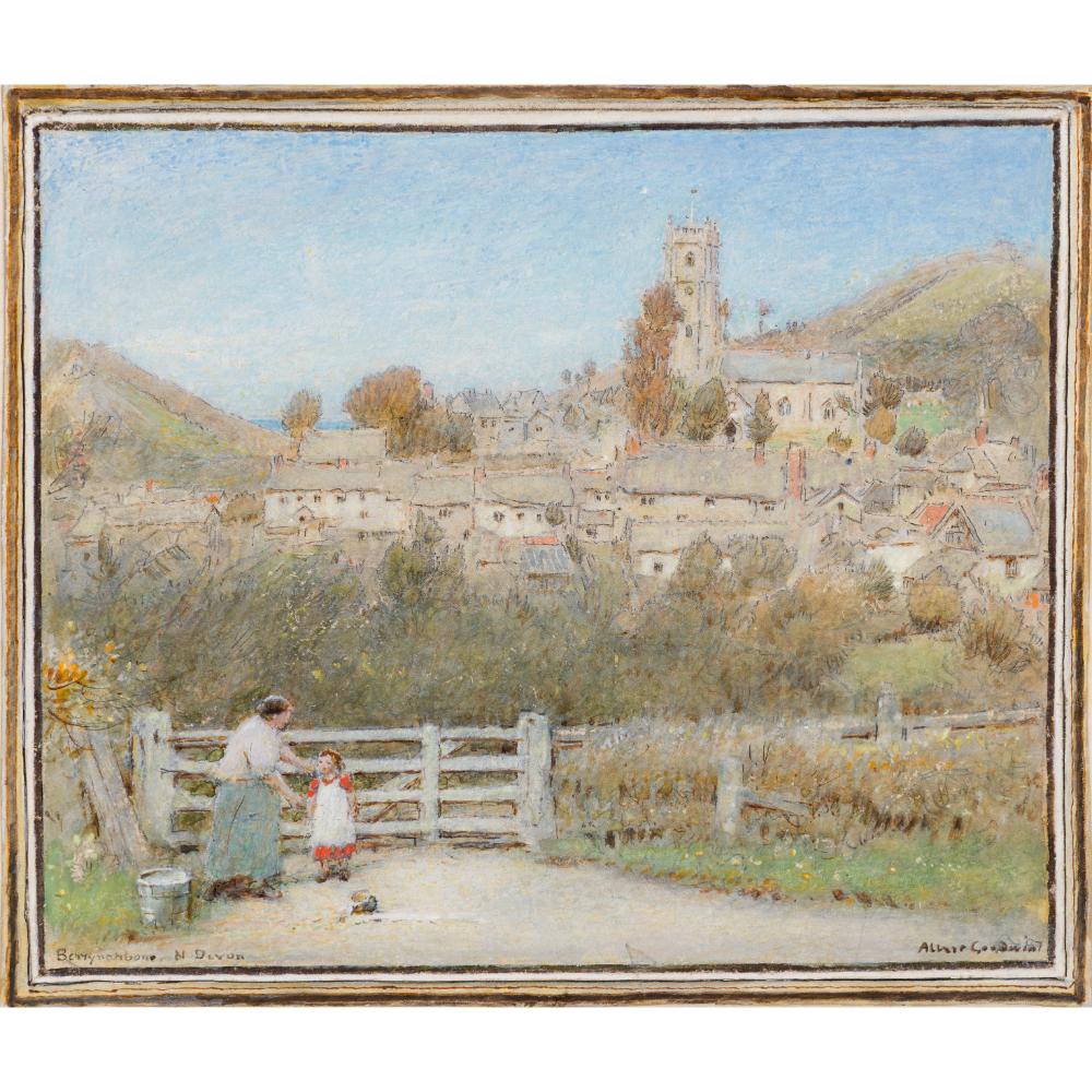 Albert Goodwin, RWS comparable auction result: albert goodwin rws 1845 1932