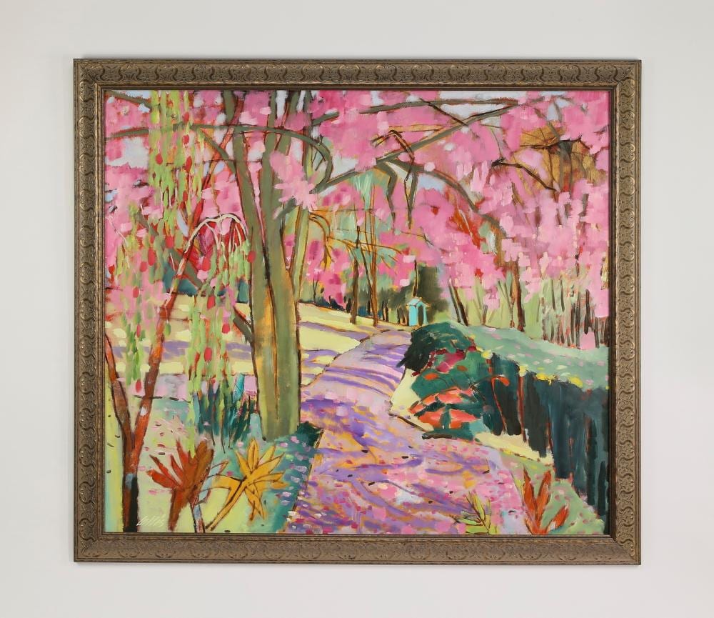 expressionist o c landscape attr to peter collis · Great Gatsby's Auction Gallery, Inc. · 2021-05-15 Peter Collis comparable auction result: expressionist o c landscape attr to peter collis