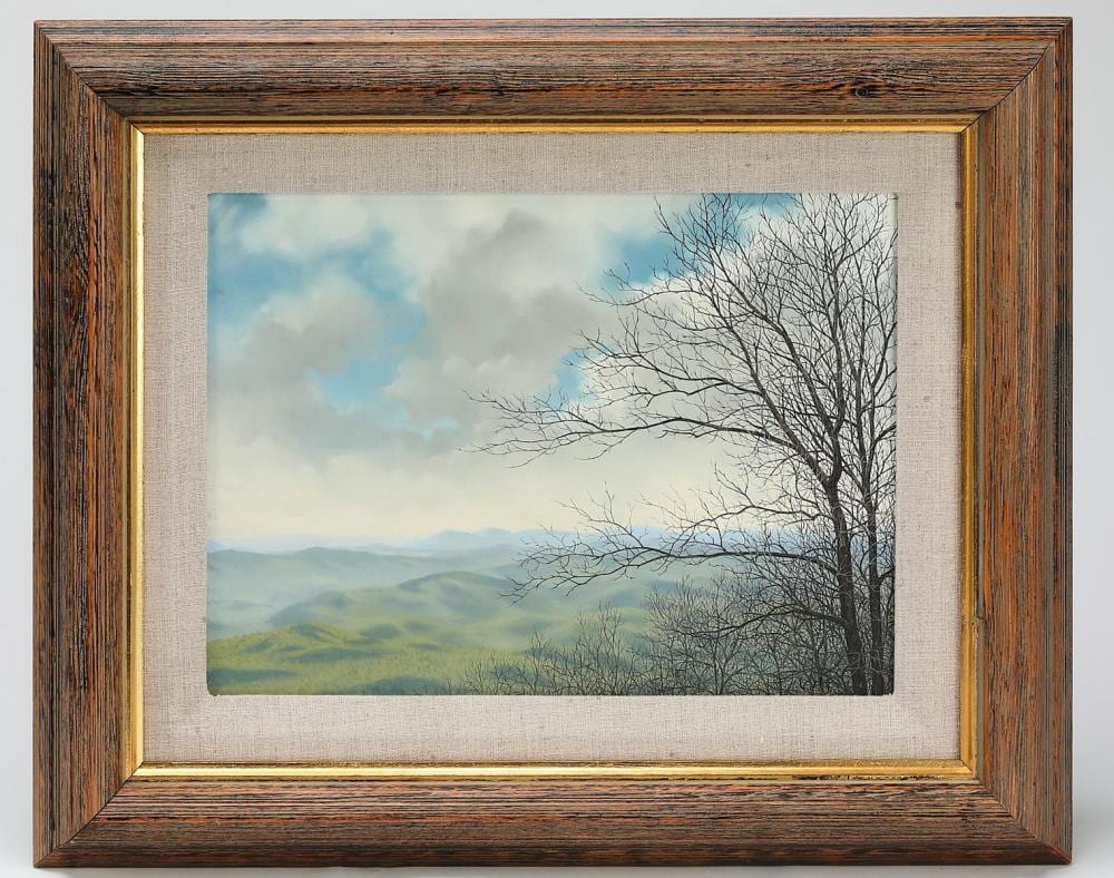 Ward H. Nichols comparable auction result: ward h nichols signed o c landscape
