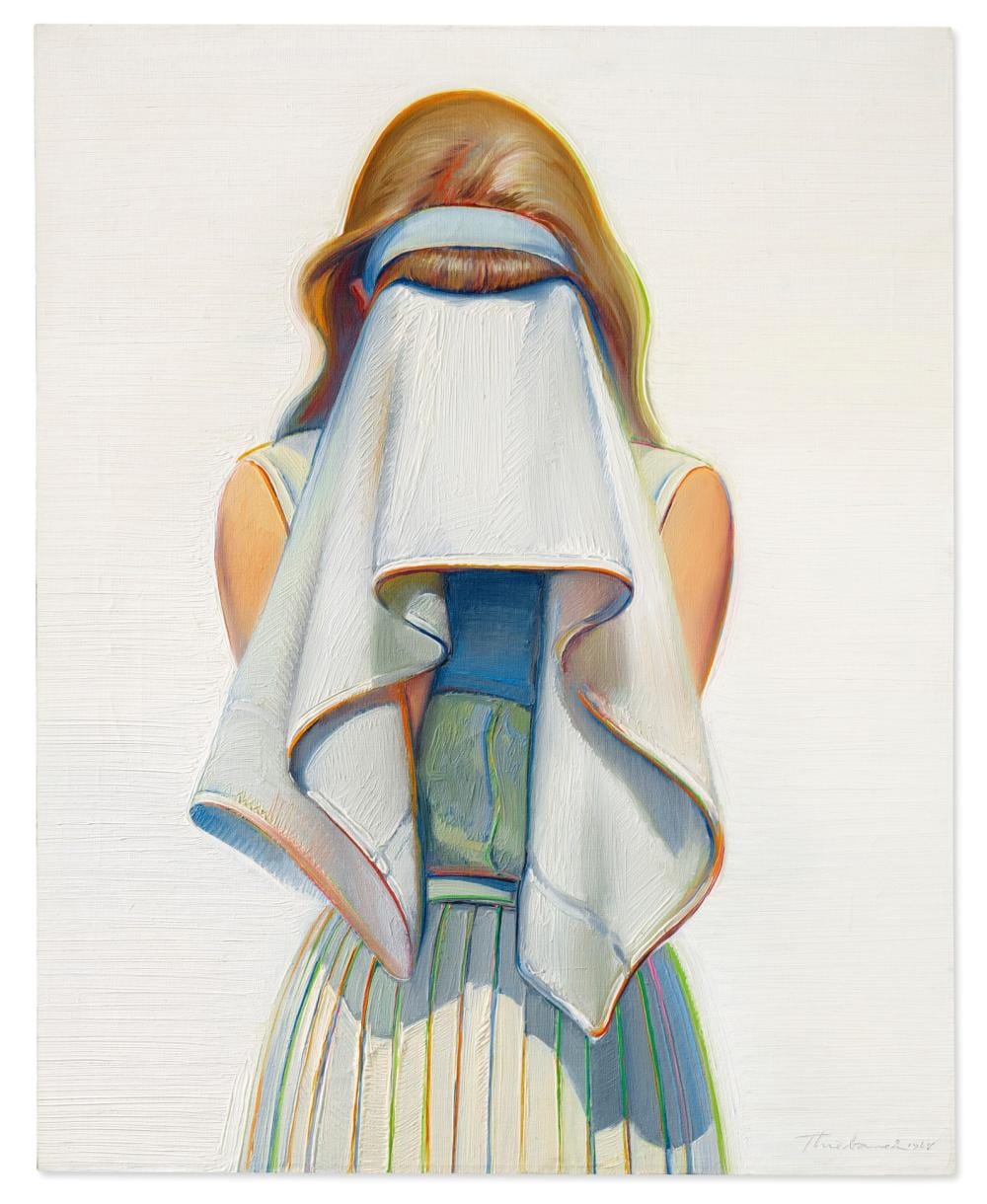 Wayne Thiebaud (b. 1920) - Toweling Off comparable sale