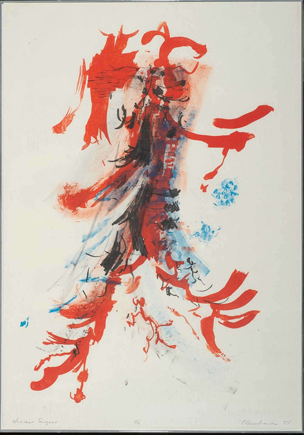 Arthur Deshaies comparable auction result: arthur deshaies am 1920 2011 chinese signs 1955 lithograph framed under acrylic 21 x 14 7 8 sight 21 1 4 x 15 1 4 framed