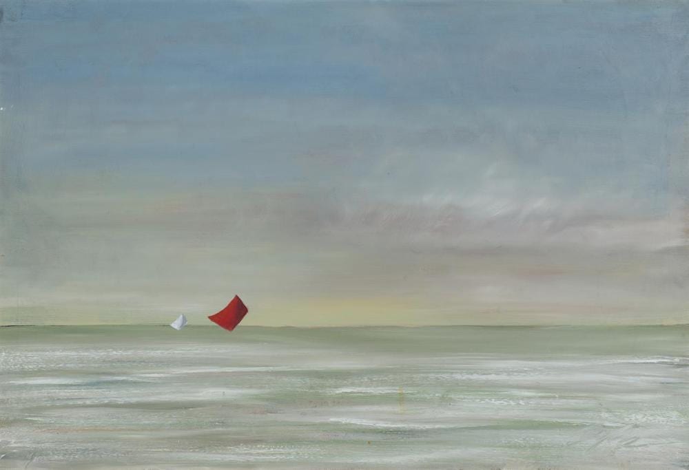 Kevin Doyle comparable auction result: kevin doyle am b 1942 beach scene oil on canvas framed 30 x 44 1 4 actual 35 1 2 x 49 3 4 framed