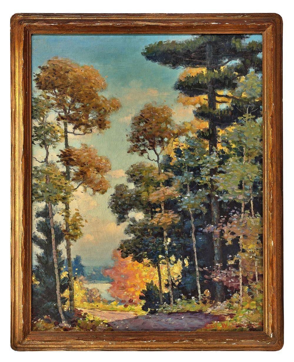 Carl Wendell Rawson comparable auction result: carl wendell rawson painting