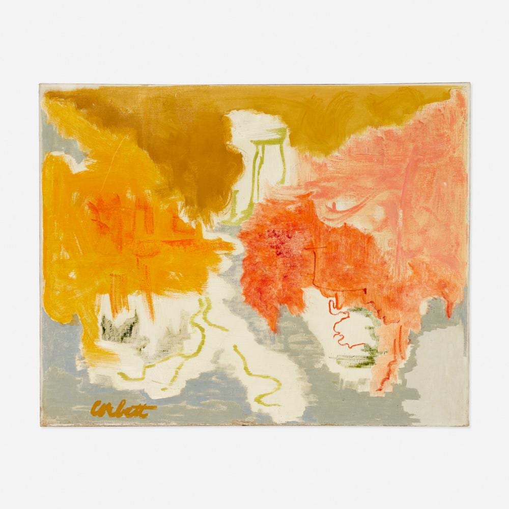 Edward Corbett comparable auction result: edward corbett untitled