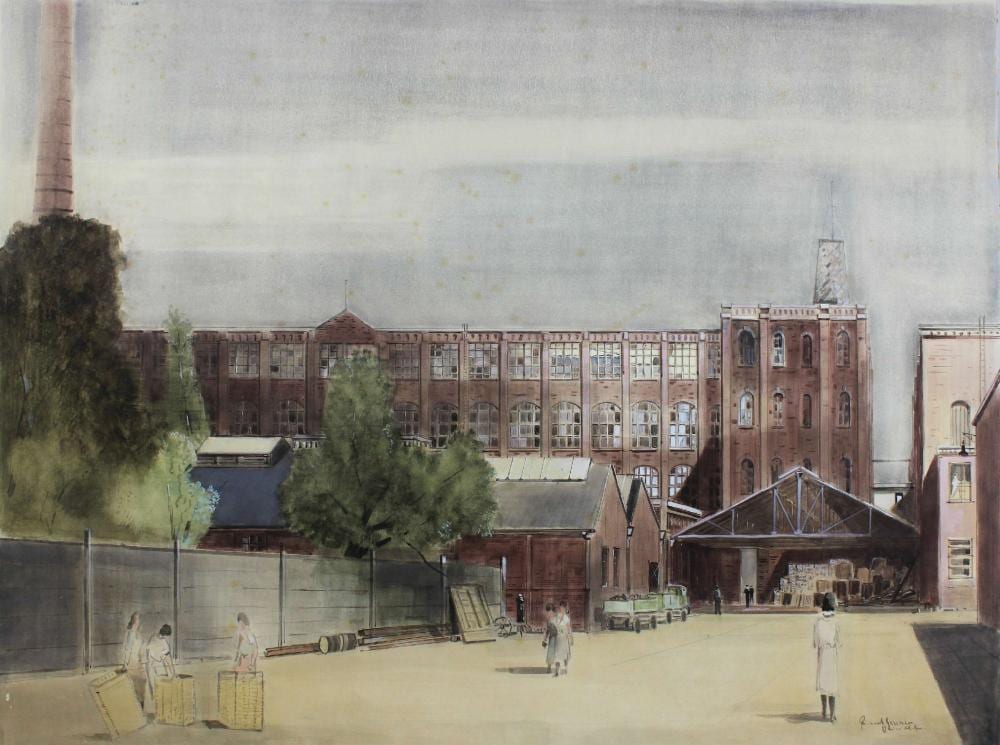 Richard Gessner comparable auction result: richard gessner deutsch 1894 1989 d sseldorf gouache auf papier