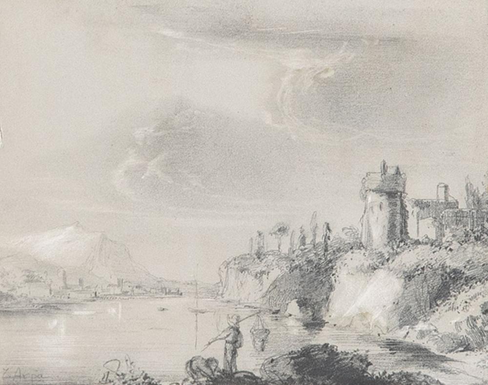 Jose Arpa comparable auction result: jos arpa perea coastal landscape