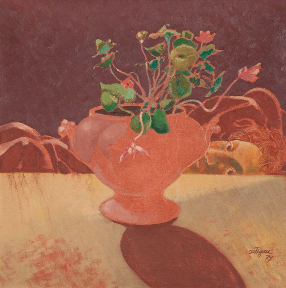 Francesc Artigau comparable auction result: francesc artigau untitled