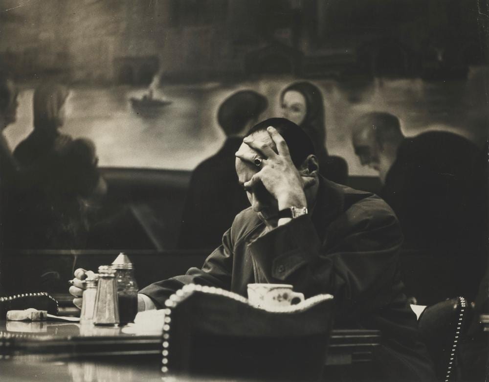 Ted Croner comparable auction result: ted croner 1922 2005 central park south 1947 1948 sign au crayon verso image fe