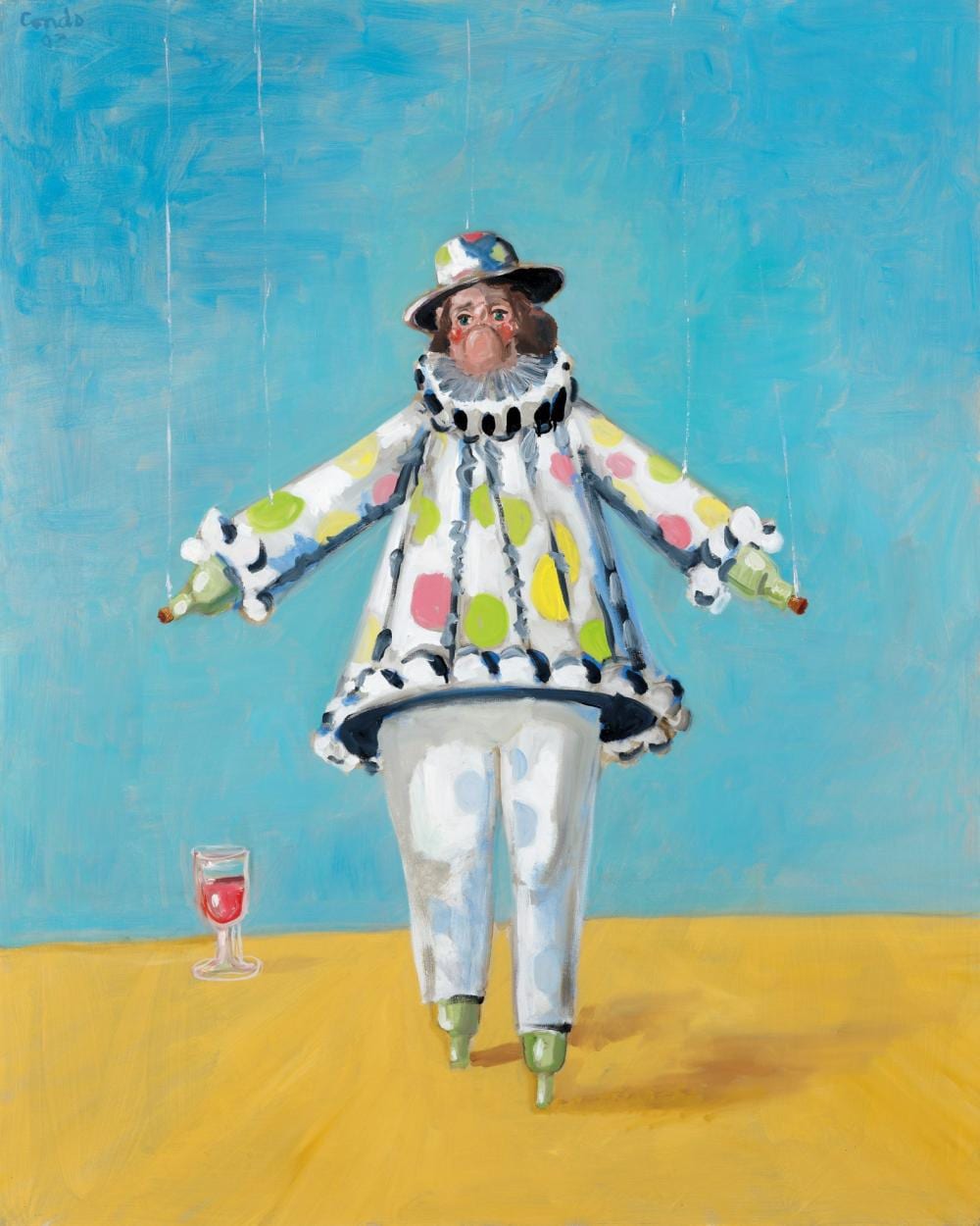 George Condo (B. 1957) - Little Dancer comparable sale