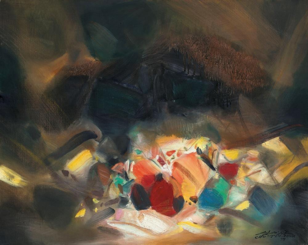 Chu Teh-Chun (ZHU DEQUN, 1920-2014) - Variété comparable sale