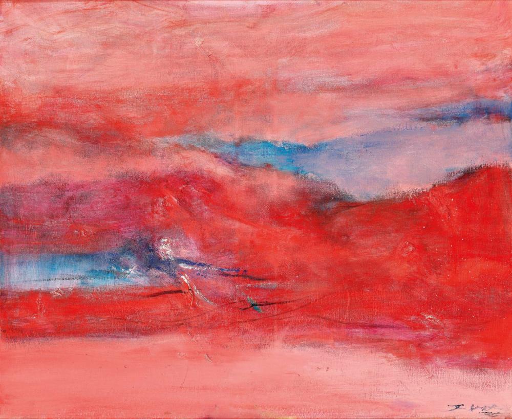 Zao Wou-Ki (ZHAO WUJI, 1920-2013) - Untitled comparable sale