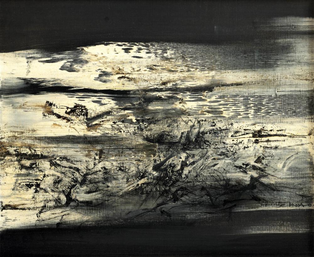 Zao Wou-Ki (ZHAO WUJI, 1920-2013) - 12.01.62 comparable sale