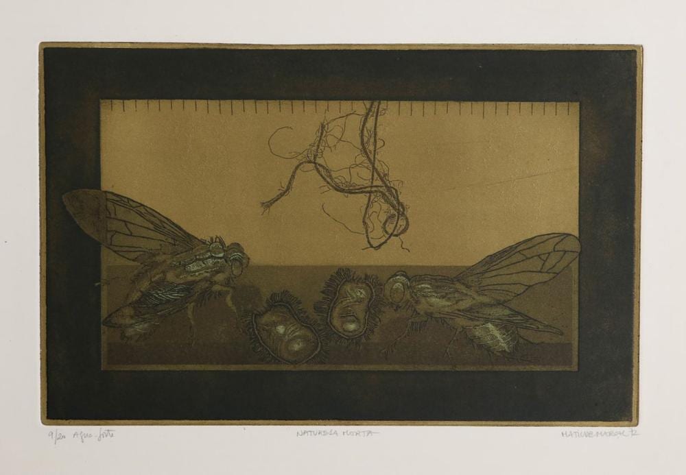 Matilde Marçal comparable auction result: matilde mar al n 1946 gua forte