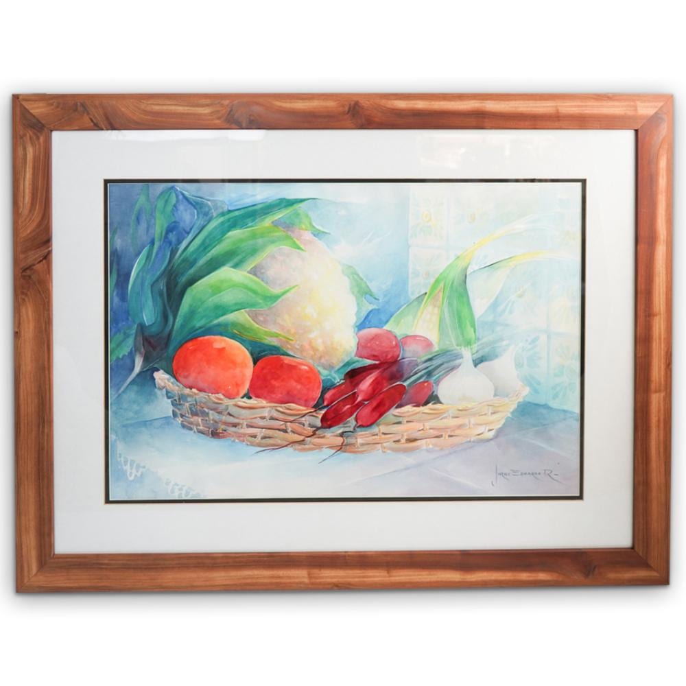 Jorge Edgardo Ramirez comparable auction result: jorge edgardo ramirez mexican watercolor