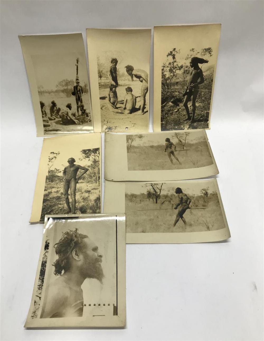 James Squire Morgan comparable auction result: james squire morgan 1866 1974 australian aboriginals 7 including ceremony for the onatcha to increase the supply of water hun