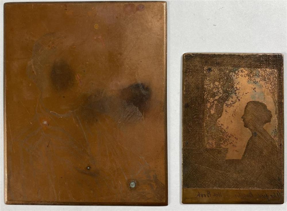 James Squire Morgan comparable auction result: james squire morgan 1866 1974 winifred charlotte hillier crosse burston 1889 1976 her book bookplate portrait of a woman co
