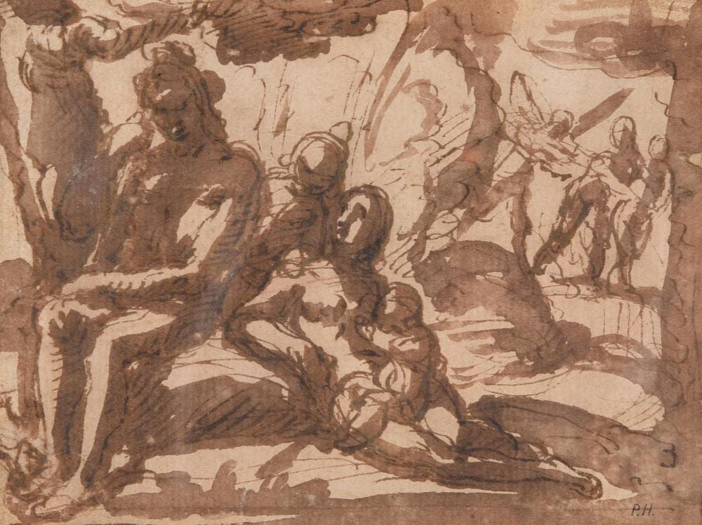 Alessandro Casolani comparable auction result: alessandro casolani italian 1552 1606 the expulsion from paradise