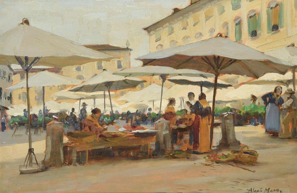 Alexander Mann comparable auction result: alexander mann british 1853 1908 market place