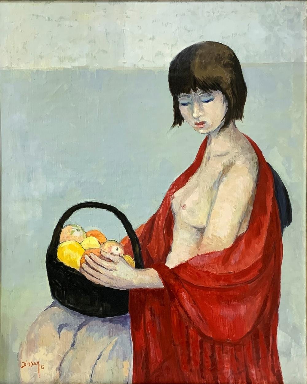 Max Dissar comparable auction result: max dissar 1908 1993 oil paintinging on canvas depicting a nude woman patricia signed on the lower left corner max