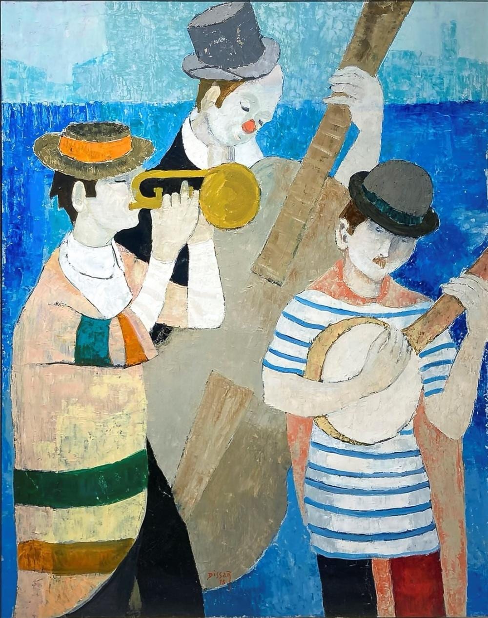 Max Dissar comparable auction result: max dissar 1908 1993 painting oil paintinging the musicien signed in the bottom center max dissar and dated 75 7